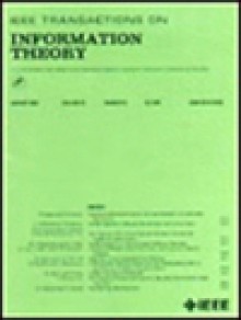 Ieee Transactions On Information Theory期刊