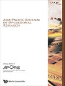 Asia-pacific Journal Of Operational Research期刊