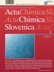 Acta Chimica Slovenica期刊