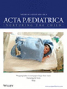 Acta Paediatrica期刊