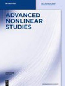 Advanced Nonlinear Studies期刊