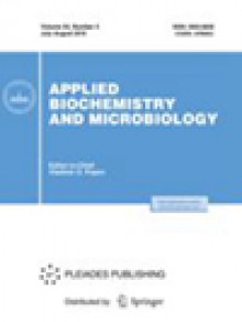 Applied Biochemistry And Microbiology期刊