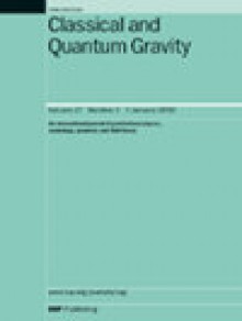 Classical And Quantum Gravity期刊