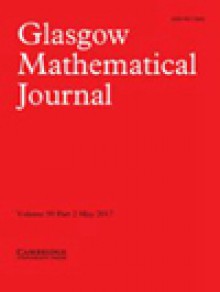 Glasgow Mathematical Journal期刊