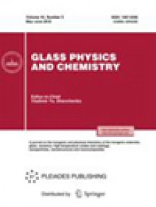 Glass Physics And Chemistry期刊