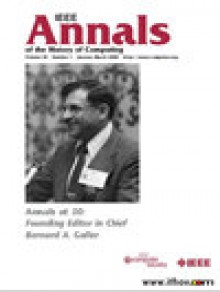 Ieee Annals Of The History Of Computing期刊