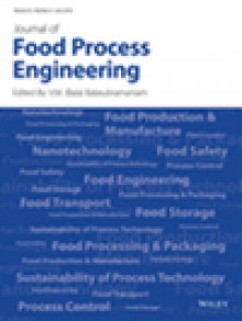 Journal Of Food Process Engineering期刊