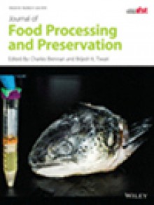 Journal Of Food Processing And Preservation期刊