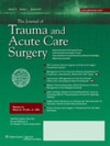 Journal Of Trauma And Acute Care Surgery期刊