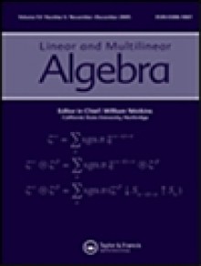 Linear & Multilinear Algebra期刊