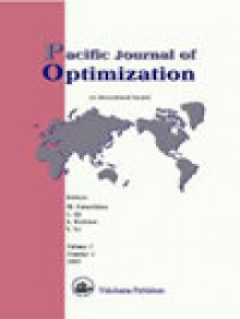 Pacific Journal Of Optimization期刊