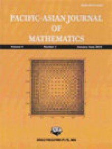 Pacific Journal Of Mathematics期刊