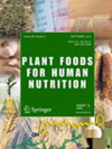 Plant Foods For Human Nutrition期刊