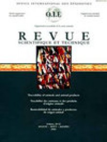 Revue Scientifique Et Technique-office International Des Epizooties期刊
