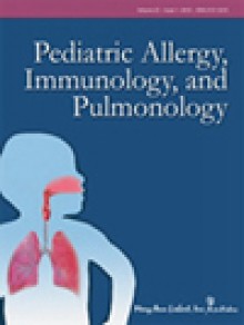 Pediatric Allergy Immunology And Pulmonology期刊