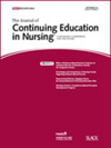 Journal Of Continuing Education In Nursing期刊