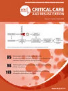 Critical Care And Resuscitation期刊