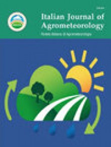 Italian Journal Of Agrometeorology-rivista Italiana Di Agrometeorologia期刊