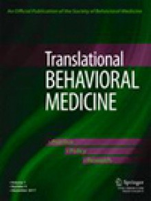 Translational Behavioral Medicine期刊
