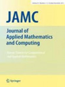 Journal Of Applied Mathematics And Computing期刊