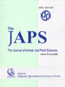 Journal Of Animal And Plant Sciences-japs期刊