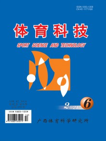 体育科技期刊