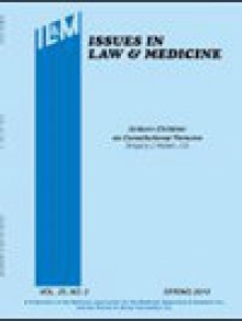 Issues In Law & Medicine期刊