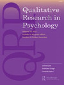 Qualitative Research In Psychology期刊