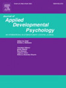 Journal Of Applied Developmental Psychology期刊
