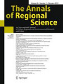 Annals Of Regional Science期刊