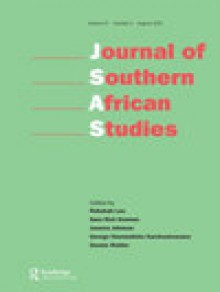 Journal Of Southern African Studies期刊