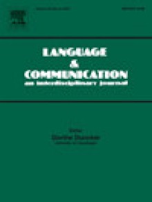 Language & Communication期刊