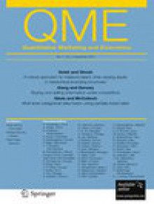 Qme-quantitative Marketing And Economics期刊