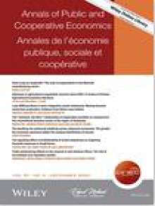 Annals Of Public And Cooperative Economics期刊