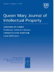 Queen Mary Journal Of Intellectual Property期刊