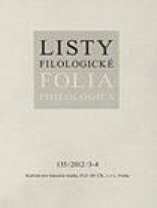 Listy Filologicke期刊