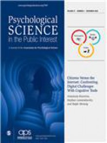 Psychological Science In The Public Interest期刊