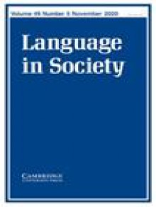 Language In Society期刊