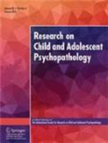 Research On Child And Adolescent Psychopathology期刊