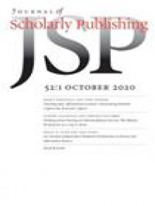 Journal Of Scholarly Publishing期刊