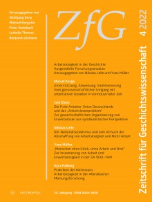 Zeitschrift Fur Geschichtswissenschaft期刊