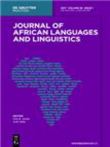 Journal Of African Languages And Linguistics期刊