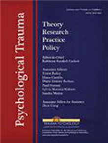 Psychological Trauma-theory Research Practice And Policy期刊
