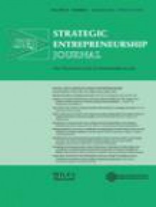Strategic Entrepreneurship Journal期刊