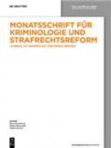 Monatsschrift Fur Kriminologie Und Strafrechtsreform期刊