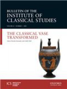 Bulletin Of The Institute Of Classical Studies期刊