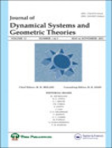 Journal Of Dynamical Systems And Geometric Theories期刊