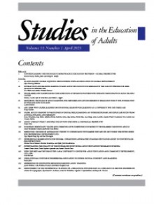 Studies In The Education Of Adults-niace期刊