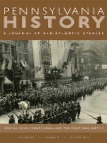 Pennsylvania History-a Journal Of Mid-atlantic Studies期刊