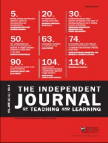 Independent Journal Of Teaching And Learning期刊